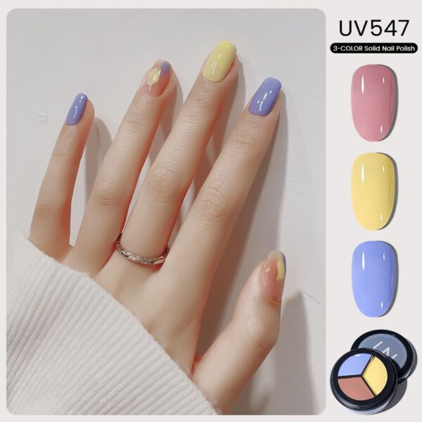 MAYCHAO Solid Color Nail Gel Polish Full Coverage Paint Gel DIY Nail Art Designs Soak Off UV LED Manicure Varnish Solid UV Gel - Image 6